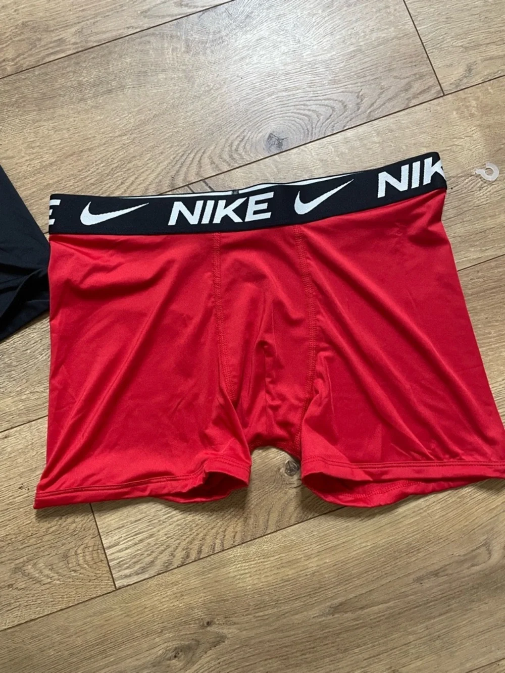 Nike Junior Boxer Briefs Set - Black & Red Waistband size junior XL